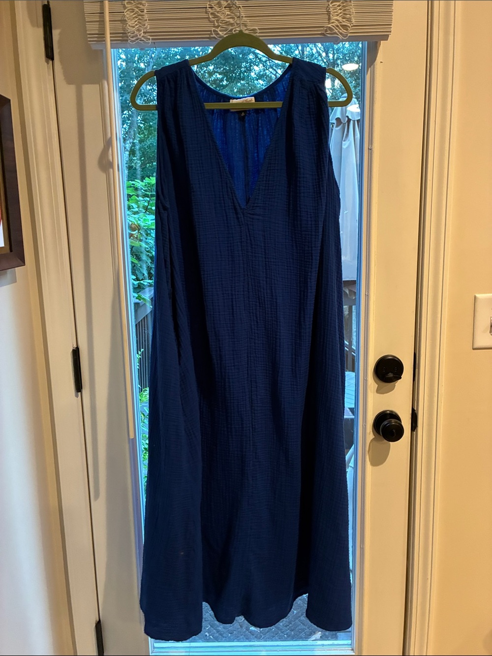 Universal Thread Blue Purple Cotton Dress